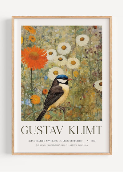 Gustav Klimt Bird I47-2 Art Print Peardrop Prints