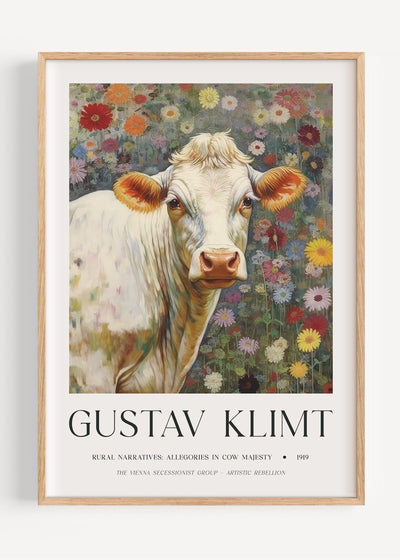 Gustav Klimt Cow I47-40 Art Print Peardrop Prints