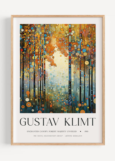 Gustav Klimt Forest I47-58 Art Print Peardrop Prints