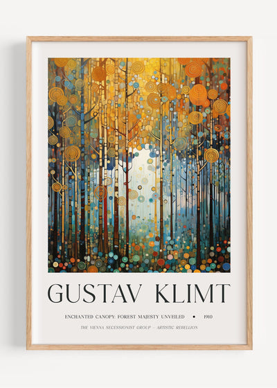 Gustav Klimt Forest I47-59 Art Print Peardrop Prints