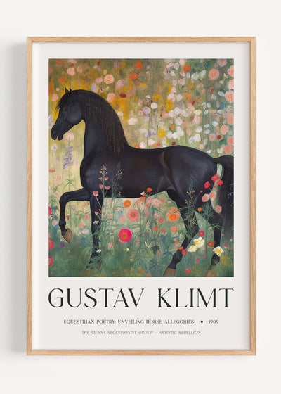 Gustav Klimt Horse I47-45 Art Print Peardrop Prints