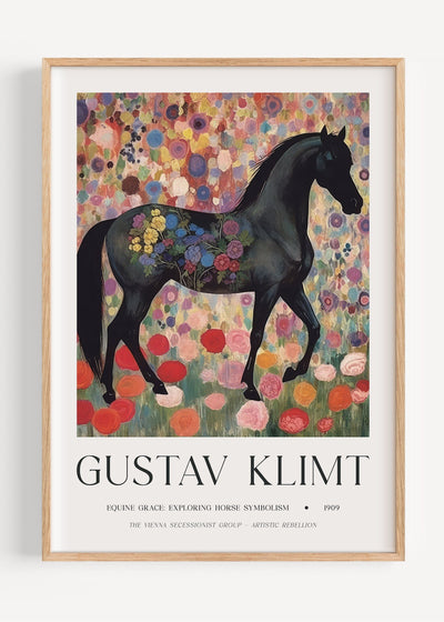 Gustav Klimt Horse I47-46 Art Print Peardrop Prints