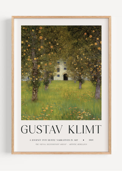 Gustav Klimt Orchard I47-5 Art Print Peardrop Prints