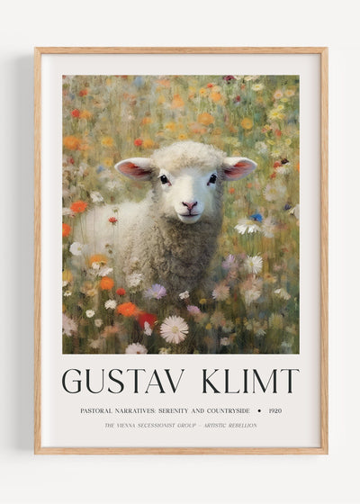 Gustav Klimt Sheep I47-18 Art Print Peardrop Prints