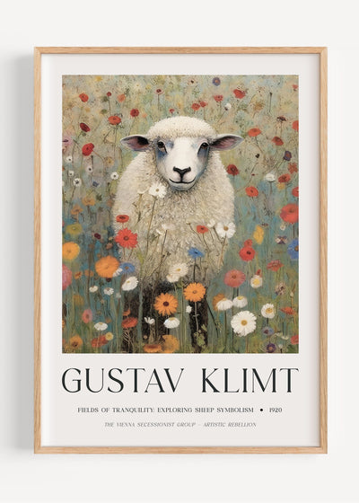 Gustav Klimt Sheep I47-19 Art Print Peardrop Prints