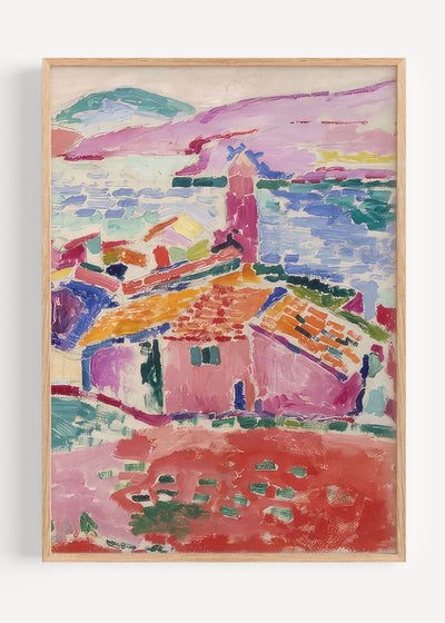 Matisse Les Toits De Collioure M59 Art Print Peardrop Prints