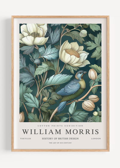 William Morris Bird I105-34 Art Print Peardrop Prints