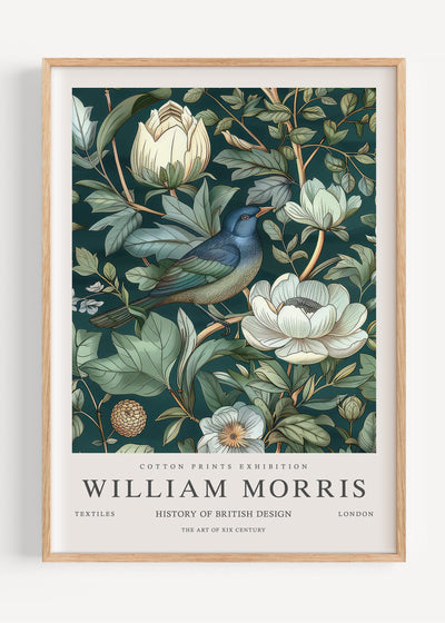 William Morris Bird I105-36 Art Print Peardrop Prints