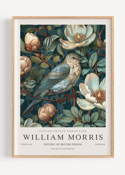 William Morris Bird I105-38 Art Print Peardrop Prints