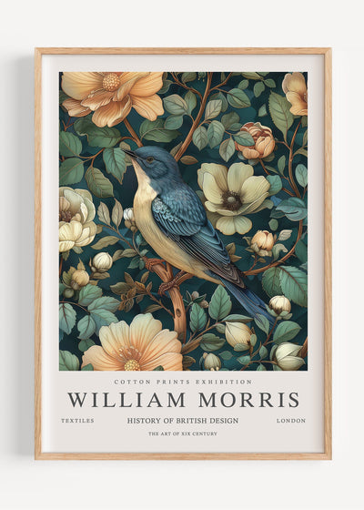 William Morris Bird I105-39 Art Print Peardrop Prints