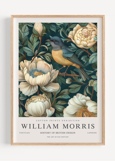 William Morris Bird I105-40 Art Print Peardrop Prints