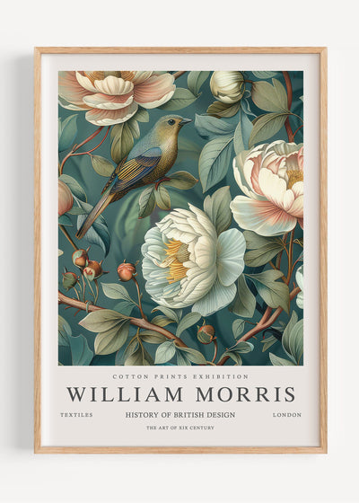 William Morris Bird I105-43 Art Print Peardrop Prints