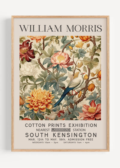 William Morris Bird in Tree I40-41 Art Print Peardrop Prints