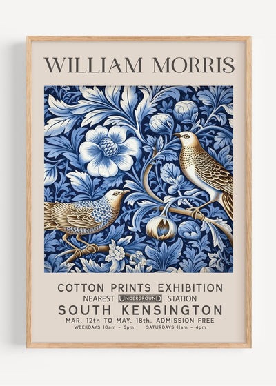 William Morris Birds I40-13 Art Print Peardrop Prints