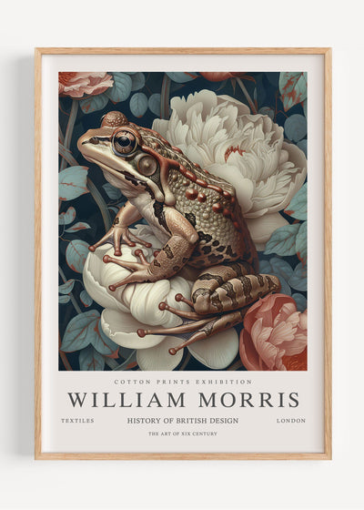 William Morris BullFrog I102-27 Art Print Peardrop Prints