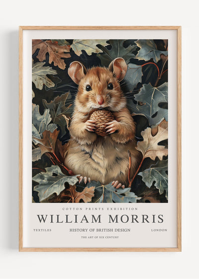 William Morris Hamster I102-19 Art Print Peardrop Prints