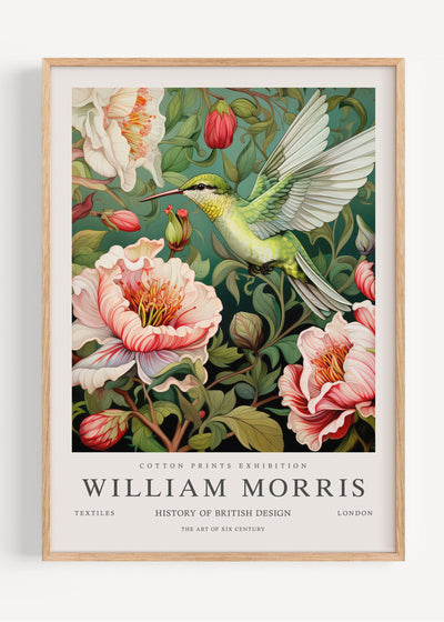 William Morris Hummingbird I53-62 Art Print Peardrop Prints